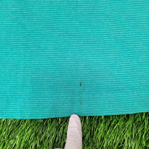 Vintage 90s MOD Stripes Blank Shirt S/M 20x28 Blue USA - Picture 4 of 13